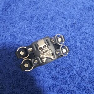 Goth Spikey Skull Bracelet